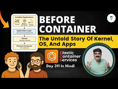 Day 311 | Amazon ECS Tutorial | Amazon Elastic Container Services | How virtual machine works ?
