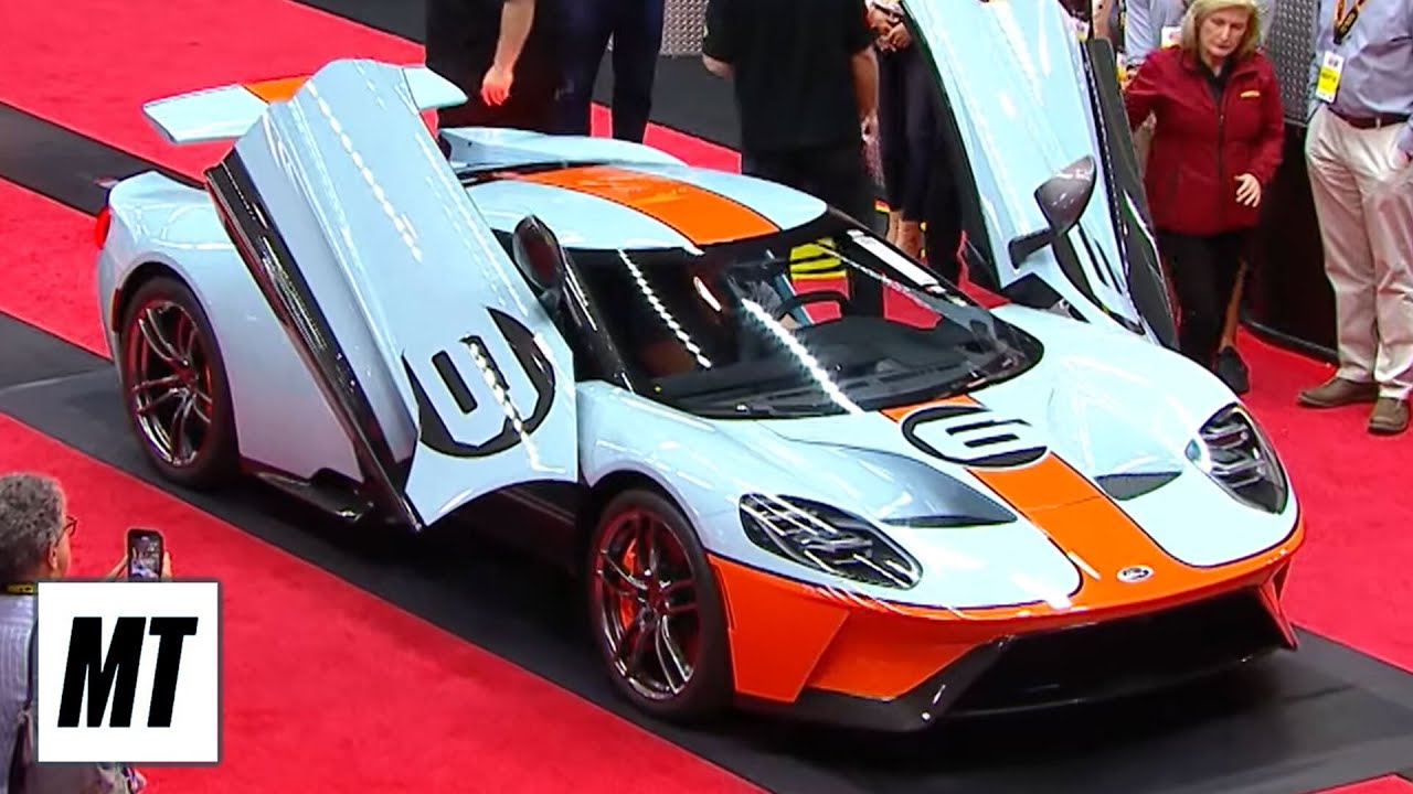 Ford GT! The Black Ghost! Plymouth Cuda! | Best Cars from Mecum Indy 2023 | MotorTrend Auto Recent