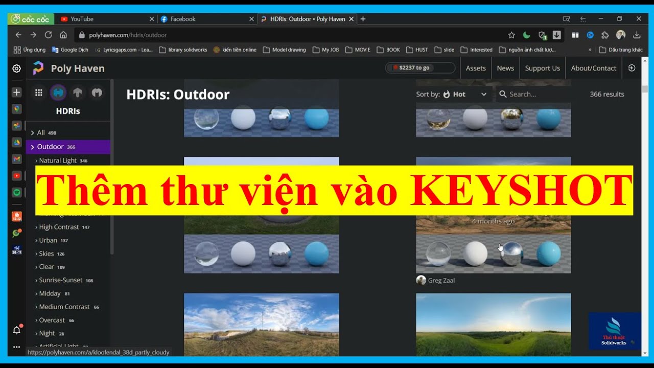Add material to Keyshot #material - YouTube