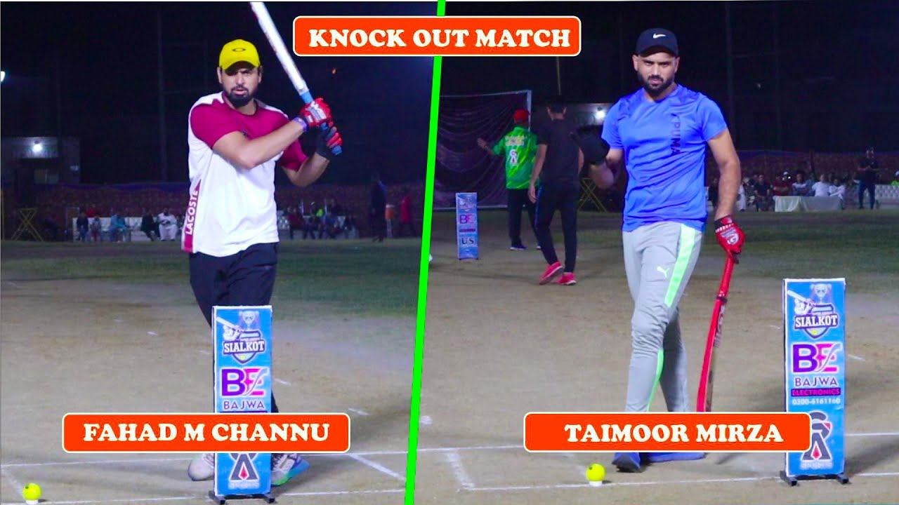 Taimoor Mirza || Fahad Mian Channu || Umri Pacer || Best Tape ball ...
