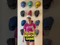 How Many Gloves Can YOU Remember?