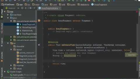 How To Create A Tab Layout With List View In Android  - part 2 of 2