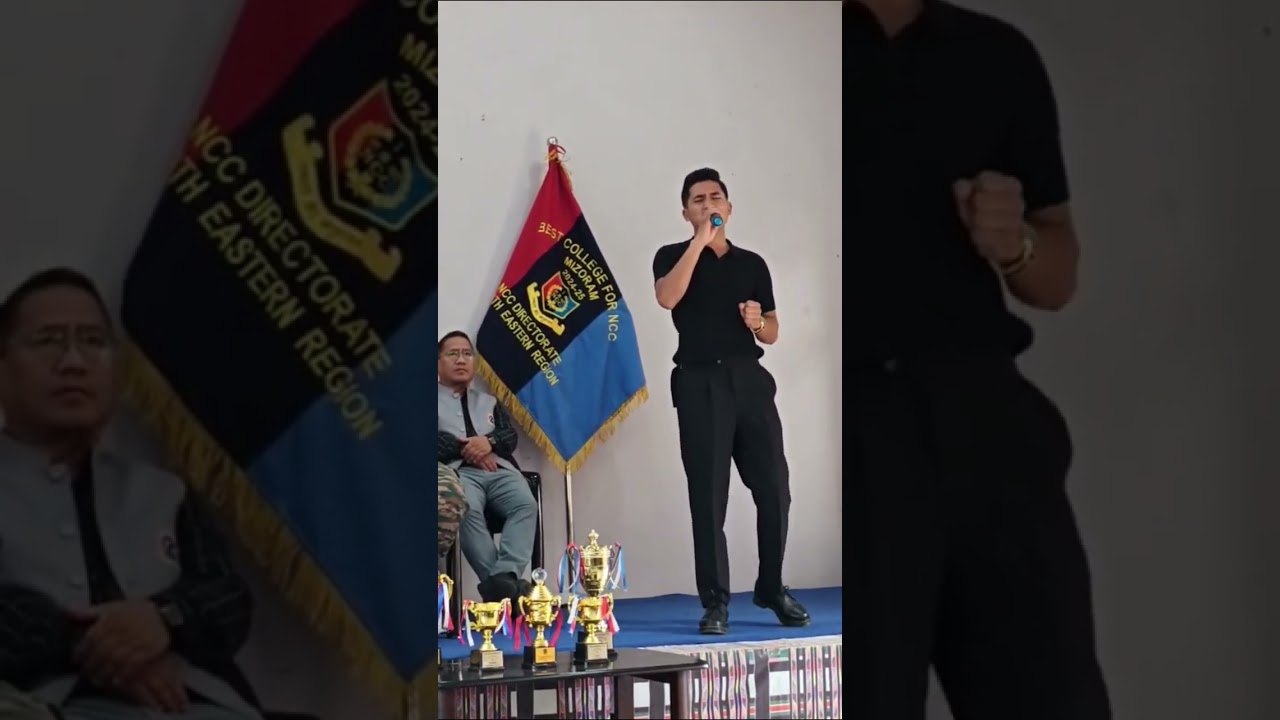 Lalsangliana Hindi hla nén,Mizoram Governor hmaah.