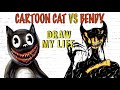 Cartoon Cat Vs Bendy : Draw My Life