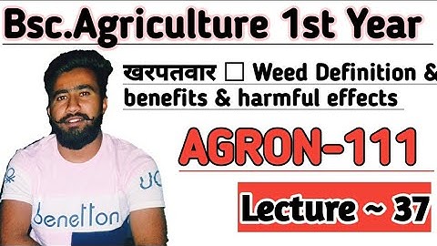 Bsc.Agriculture 1st year Agronomy class | AGRON-111 | agriculture bsc 1st year classes ▪︎ bsc ag 1st