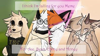 I think Im falling for you Meme || Gift for Bean, Ebrny, Honey and Ace