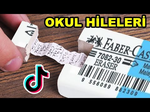 Tik Tok  School do-it-yourself projects - SCHOOL HACKS  - TOYGIFTTV