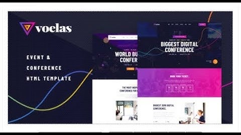 Voelas - Event & Conference HTML Template | Themeforest Templates