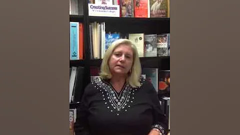 Debbie Maness introducing a WTCC Common Book Program