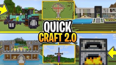 Quick Craft mod MCPE😻