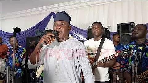 K1 Sing Alike, Alhaji Wasiu Haruna Ishola Dazzled @ Mrs. Bolanle Onikoyi Thomas Daughter, Wedding