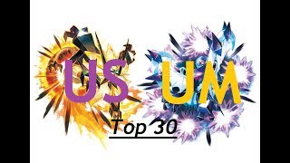 Top 30 Themes of Pokemon Ultra Sun & Ultra Moon