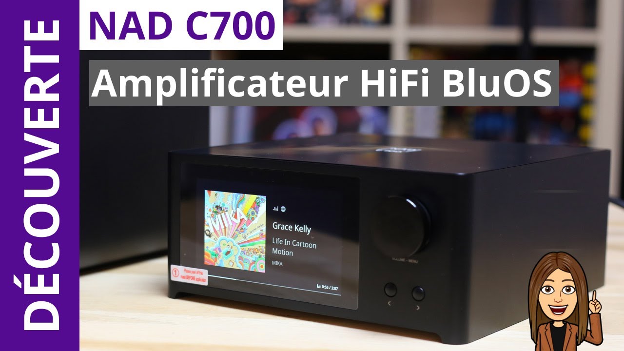 NAD Amplificateur HiFi C700 Noir pas cher 