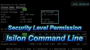 Isilon Command Line Part 5 - Add Security Level Permission To CIFS Share | chmod