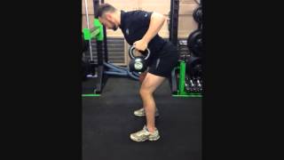 Kettlebell Bent Over Row (Alternating Single Arm or Both Arms)