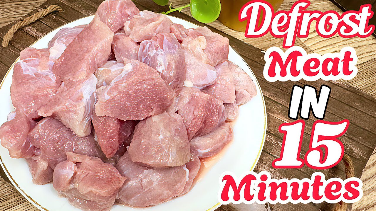 How To Defrost Meat In 15 Minutes |  پتھر کی طرح جمے ہوئے گوشت کو منٹوں میں کھولیں |Eid Series Ep 14