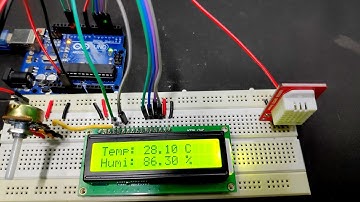 How to make an Arduino LCD Weather Station at Home