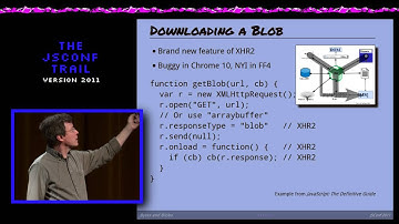 David Flanagan: Bytes and blobs