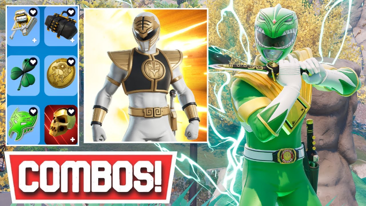 *NEW* BEST GREEN RANGER SKIN COMBOS [SEASON 4 BATTLE PASS]! | Fortnite