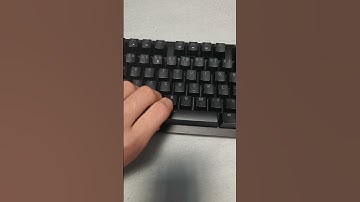 How to solve the problem with spacebar on Razer huntsman te
