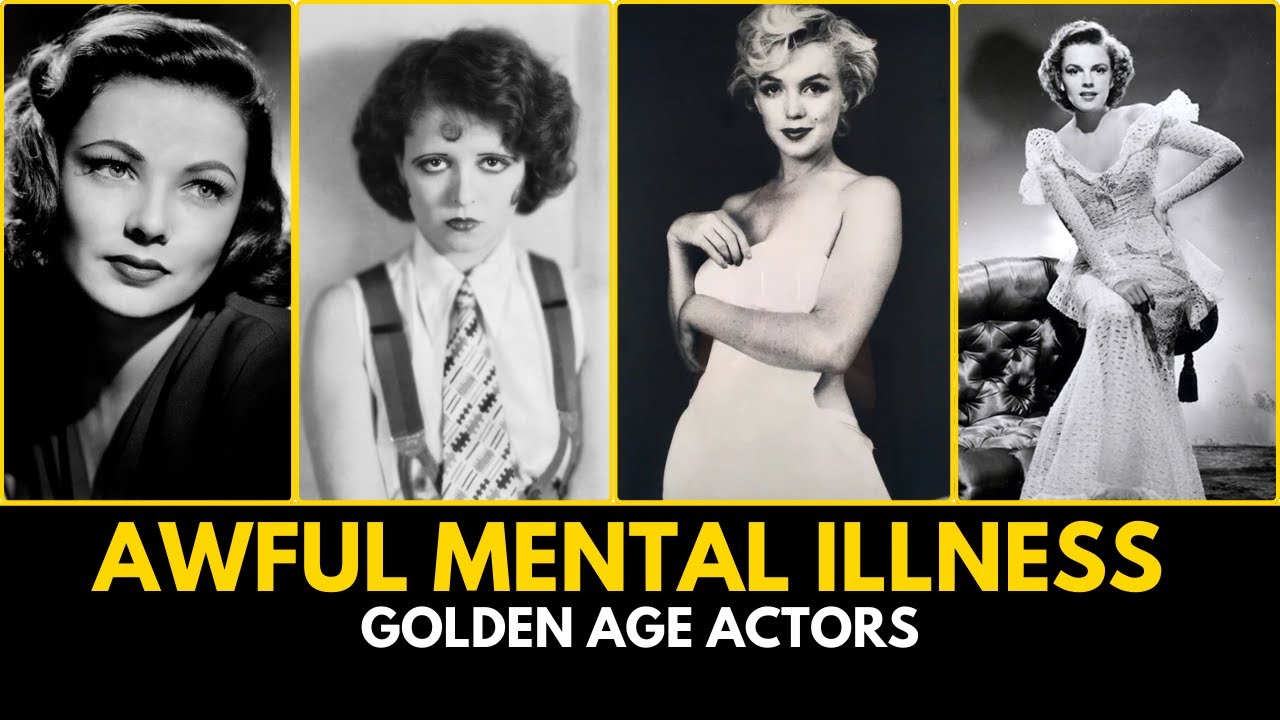 Old Hollywood’s Dark Secrets The Mental Struggles Behind the Glamour