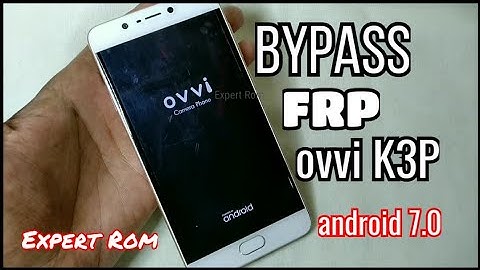 Bypass Google Account Lock Remove FRP Ovvi (K3P) Android 7.0 Without PC