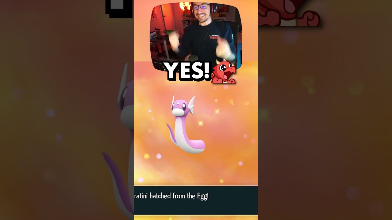 SHINY DRATINI IN POKEMON SCARLET / VIOLET! #shorts
