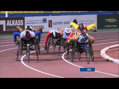 Men's 800m T53 | final |  2015 IPC Athletics World Championships Doha