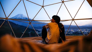 富士山が見える人気宿！【ゆるキャンVLOG】撮るならオススメだよ
