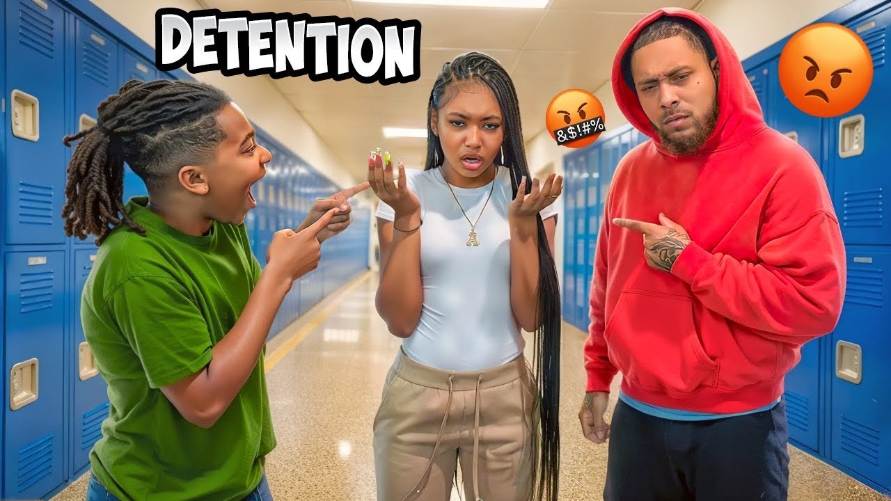 AHVI GOT DETENTION AT SCHOOL 😳 she's in big trouble