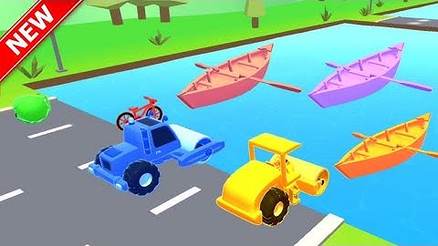 Shape Shifting 🏃🚗🚲🛵🚁 🛶🛥️ 🚂  All Levels New Update GamePlay Walkthrough Android,Ios (Level 1388)
