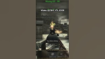 This Is What Gaming Was Like in 2008! #callofduty #cod #nostalgia