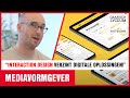 Keuzedeel INTERACTION DESIGN (ondertiteld) | Mediavormgever | Grafisch Lyceum Rotterdam