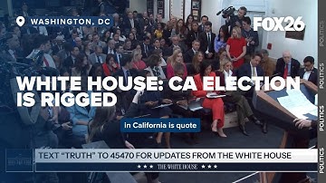 White House spokesperson says California voting is 