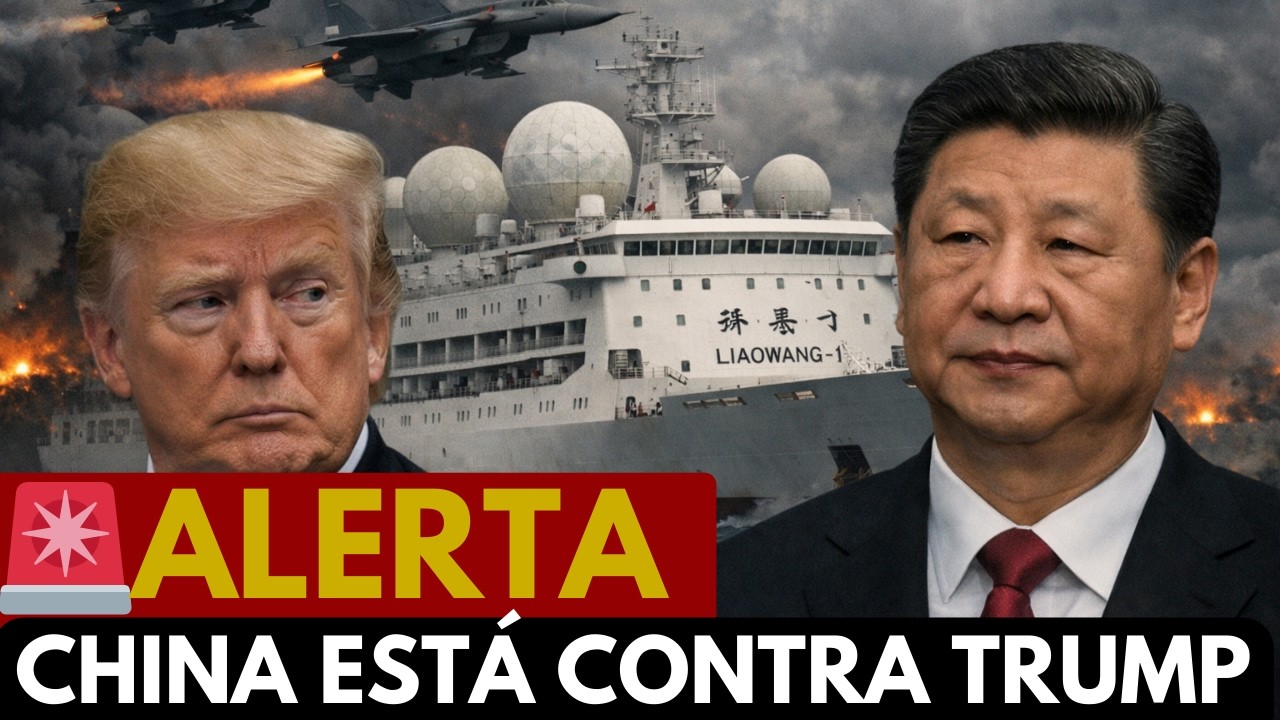 🚨 ¡ALERTA MUNDIAL! Barco espía de China vigila a EE.UU. y envía información a Irán
