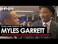 Texas A&M DE Myles Garrett Talks Chuck Bednarik Award, & More (ESPN 2016 College Football Awards)