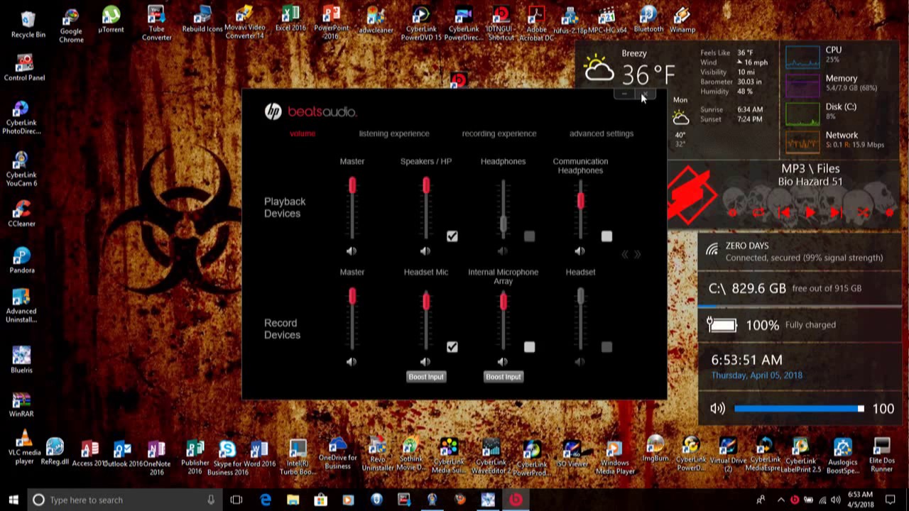 Beats Audio Control Panel Back After Win 10 Latest - YouTube