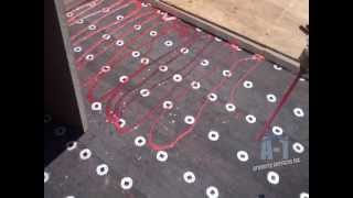 Re-Roof to TPO applying Oly-Bond 500 with PaceCart 2 Miami,Fl .wmv