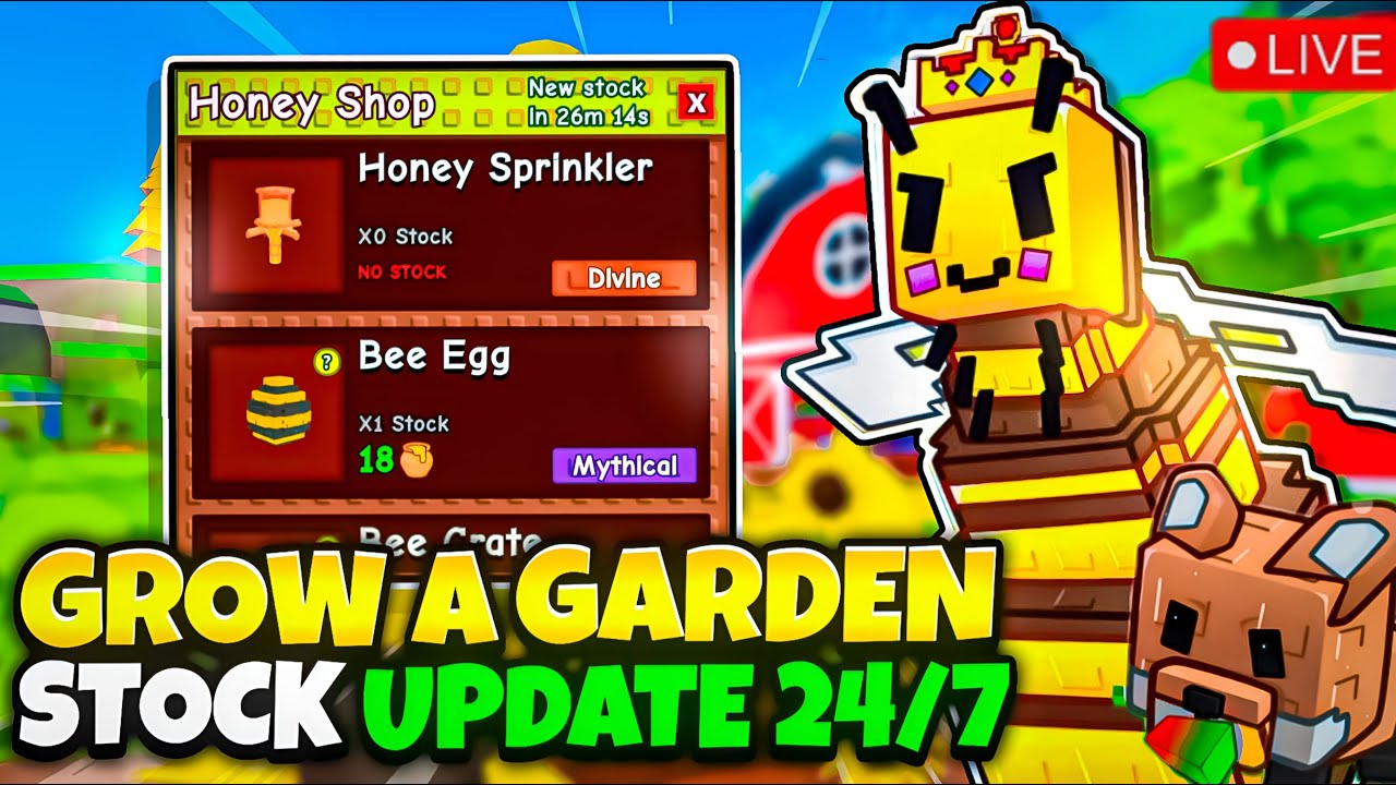 [UPDATE] GROW A GARDEN STOCK 24/7 LIVE | ALL SHOPS + TRADING's Banner