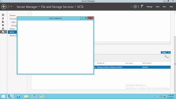 How To Remove An ISCSI Target On Windows Server 2012 R2