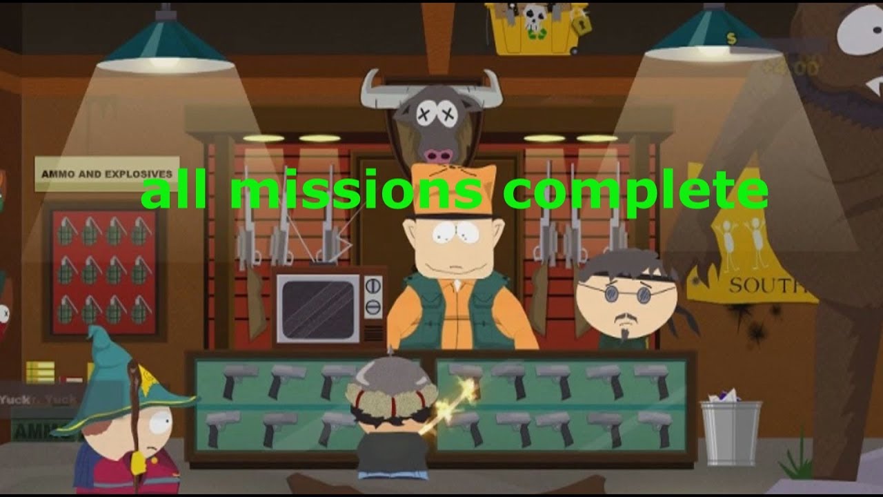 South Park The Stick of Truth las misiones de jimbo MH 17.5.5