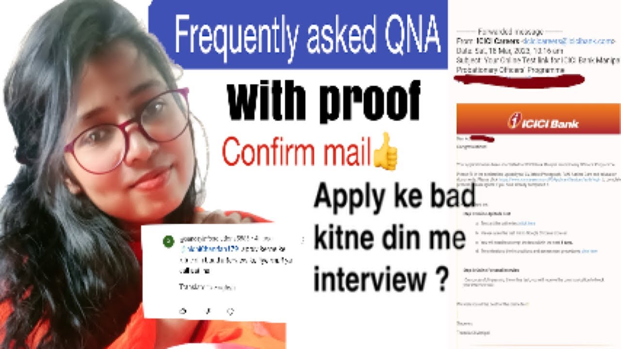 ICICI Bank form apply krne ke baad kitne dino me interview hota hai || Mail on aata h |New Batch  ||