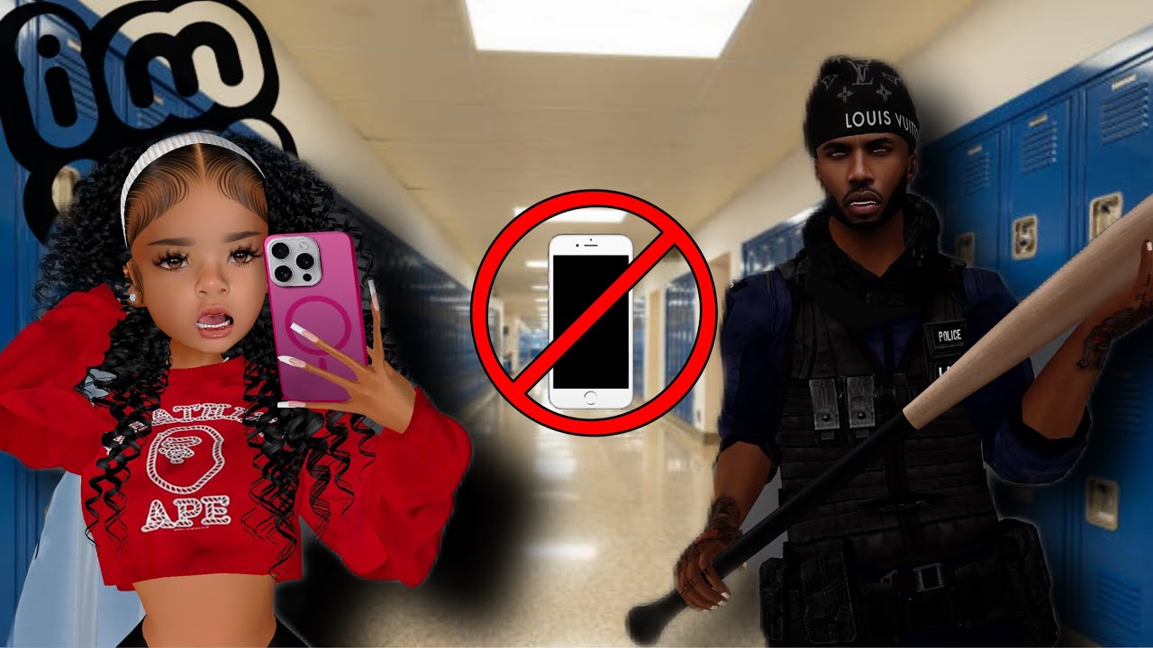 ДНЕВНАЯ ШКОЛА ЗАПРЕЩЕНА ТЕЛЕФОНАМИ… (СЦИТ IMVU)