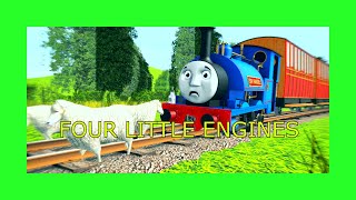 Sir Handel Derailed By Coaches Trainz Remake Clip - Four Little Engines