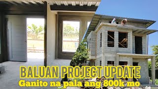 Two Storey House Design || Baluan Project || Ganito Na Pala Ang 800K Mo