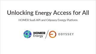 HOMER Energy and Odyssey Energy: Unlocking Energy Access for All - 2/27/18 screenshot 4