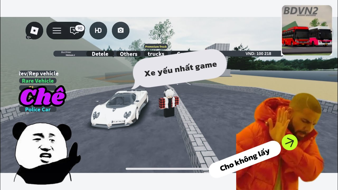 Bdvn2 || Xe GamePass 