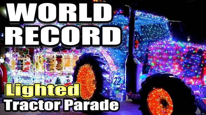 Worlds Largest Lighted Tractor Parade 2023 - Linesville PA
