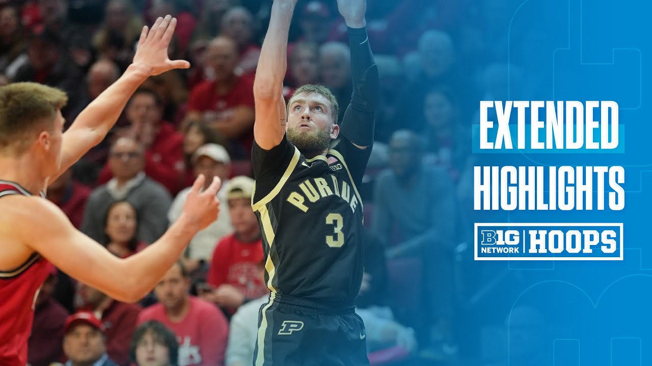 Purdue at Rutgers | EXTENDED HIGHLIGHTS | Big Ten Basketball | 01/09/2025