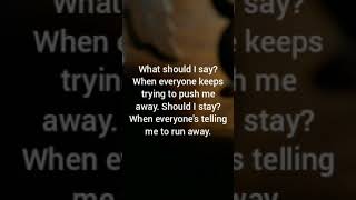 Reality (Song Rough Draft)